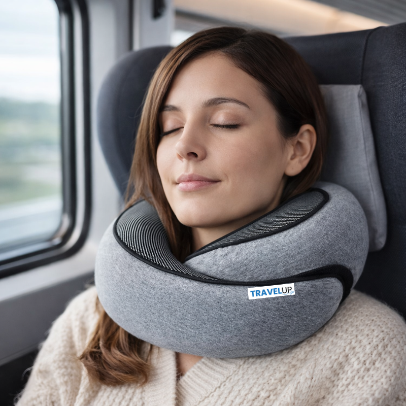 Almohada de Cuello Ergonómica para viajes